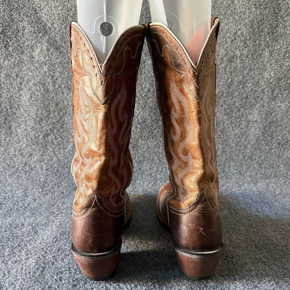 Ariat Women's Crossfire Caliente Western Equestrian Boots Brown Leather US 10B - Picture 3 of 9